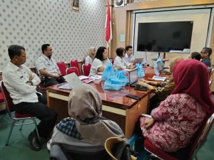 Suasana Audiensi ke Dinas Sosial Kabupaten Bantul yang dilakukan oleh SIGAB Indonesia dan Yayasan CIQAL